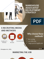 Develop a Recruitment Strategy