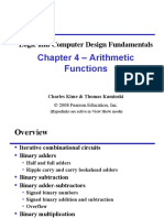 Chapter 4 - Arithmetic Functions: Logic and Computer Design Fundamentals