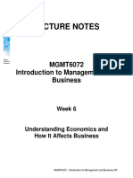 6-Economics and How It Affects Business