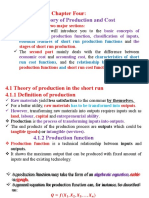 Chap IV Theories of Production and Cost