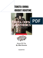 Tokita Ohma Workout PDF