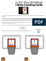 Basketball Shots Counting Cards: Credits