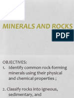 Minerals Rocks and Classification