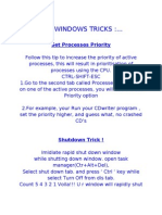 Top Windows Tricks