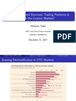 When to Introduce Electronic Trading Platforms