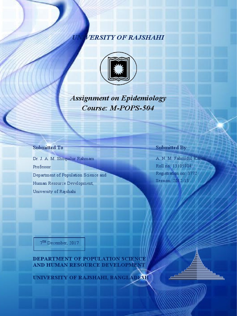 Assignment Cover Page Sample | PDF