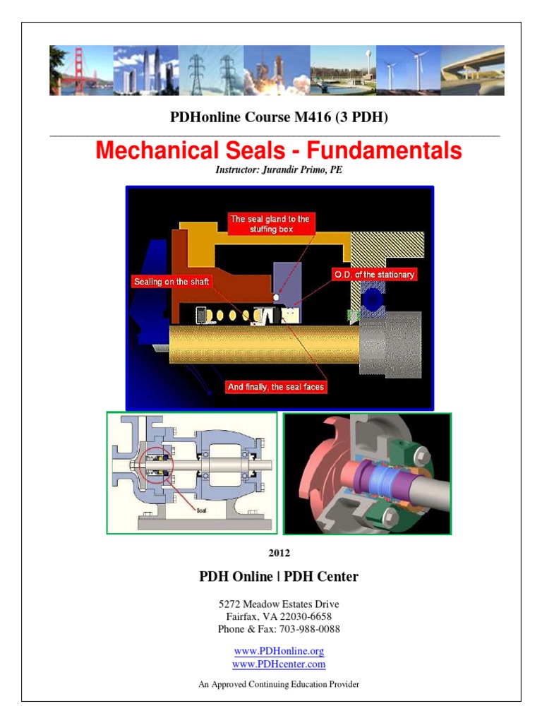 Mechanical Seals Fundamentals Pdf Pump Materials