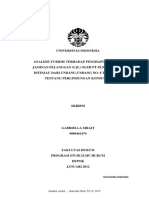 Analisis Yuridis ..., Gabriella Sirait, FH UI, 2012: Universitas Indonesia