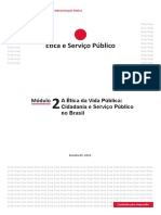 Módulo 2 - A Ética da Vida Pública - Cidadania e Serviço Público no Brasil