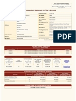 NPS Transaction Statement For Tier I Account: Current Scheme Preference