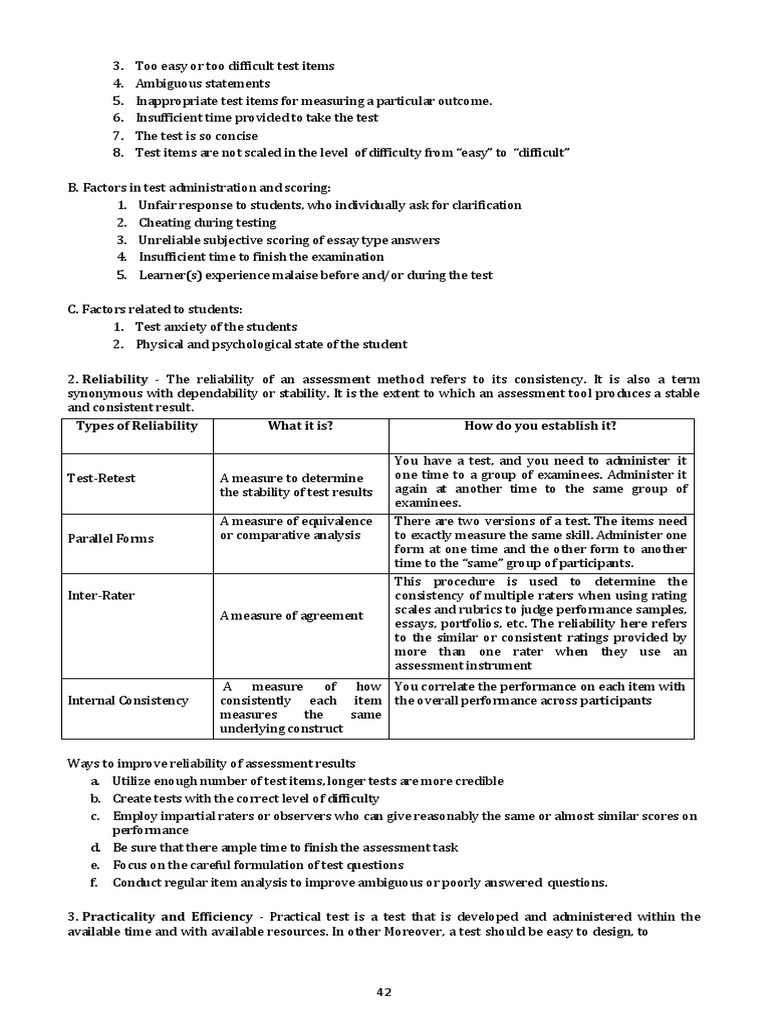 Prof Ed Assessment in Learning1.a-42 | PDF | Educational Assessment ...