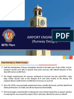 Airport Engineering (Runway Design) : BITS Pilani