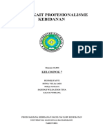 Isu Terkait Profesionalise Kebidanan Kelompok 7