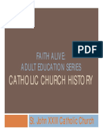 Faith Alive: Adult Education Series: Catholic Church History