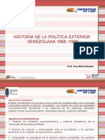 Presentación Historia de La Política Exterior 1958 -1998