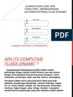 Analisa Profil Aliran Fluida Cair Dan Pressure Drop