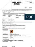 Ficha de Dados de Segurança: Identificação Da Substância/Mistura E Da Sociedade/Empresa 1