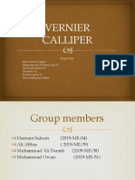 Vernier Calliper