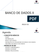 AULA 02 - Banco de Dados II