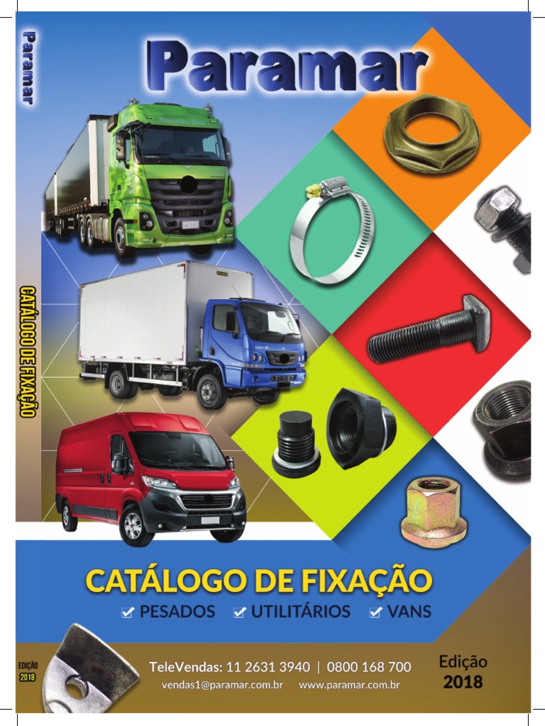 Catalogo Paramar 2017 Fixação | PDF | Parafuso | Materiais de construção