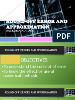 4 Topic 3 Round Off Errors and Approximations