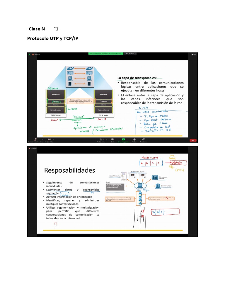 Protocolo UTP y TCP/IP: Comando Netstat | PDF