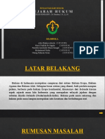 Sejarah Hukum