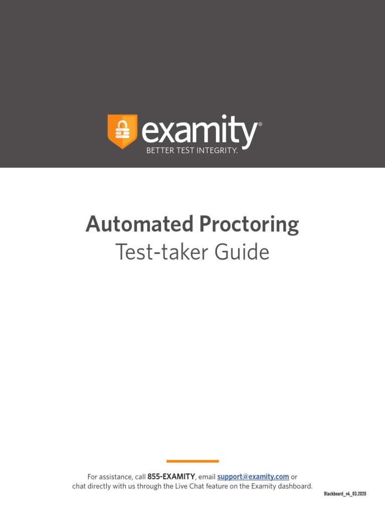 Automated Proctoring: Test-Taker Guide | PDF | System Software | Computing