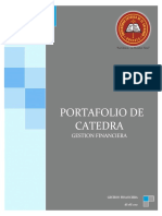 PORTAFOLIO DE CATEDRA