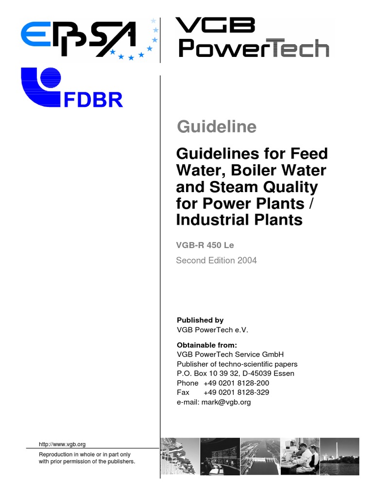 Guidelines For Feedwater | PDF | Boiler | Water