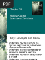 Chapter 10 - Making Capital Investment Decisions