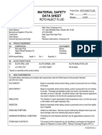 Material Safety Data Sheet Roto-Inject Fluid