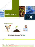 GENERAL BIOLOGY 1: THE STUDY OF LIFE