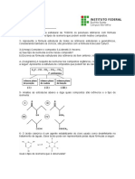 Lista sobre tipos de isomeria