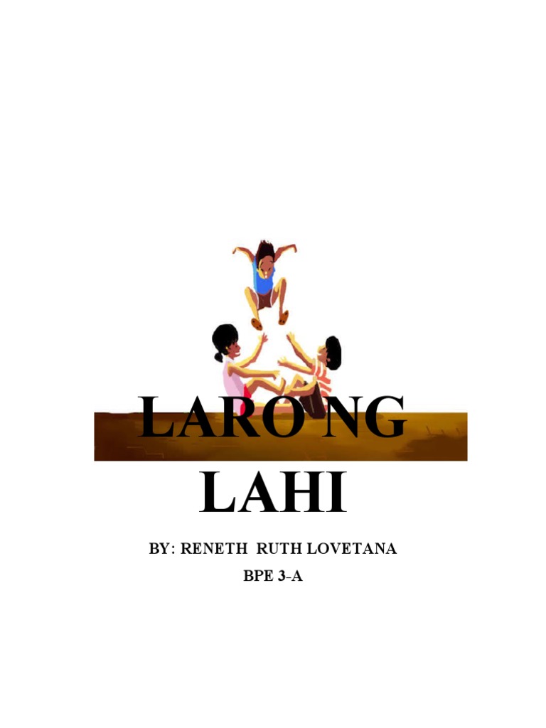 SOLUTION: Pathft assignment laro ng lahi - Studypool