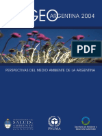 Geo Argentina 2004-Perspectiva Del Medio Ambiente de La Argentina