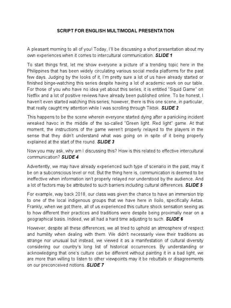 Intercultural Communication Insights | PDF | Communication | Cross ...