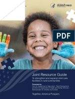 USDA / HHS Joint Child Care Research Guide