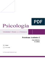 GUIA PRACTICUM 2 PARA ELABORACIÓN DE INFORMES PSICOLOGICOS - UTPL