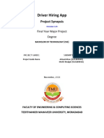 PDF - Ccsit - New - T001A TMU Project Synopsis Template (IT) v5.0