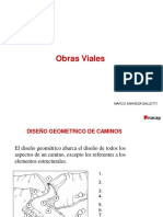 Diseño geométrico caminos componentes viales