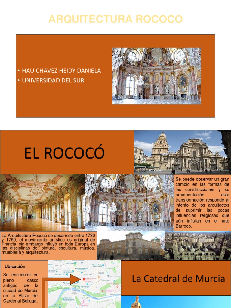 Características de la Arquitectura Rococó | PDF | Diseño arquitectonico ...