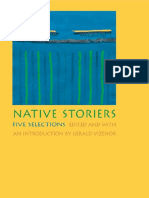Prof. Gerald Vizenor - Native Storiers - Five Selections (2009, University of Nebraska Press)