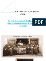 La Théorie Du Capital Humain 20218TCH)