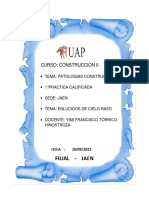 1°primera Parctica de Patologias Constructivas