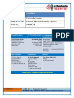 Business Environment Factors and Their Impact