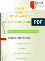 Energia Renovables-produccion de Biodiesel