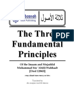 Three Fundamental Principles - Imaam Muhammad Bin 'Abdil-Wahhaab