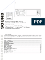 Инструкция Soundmax SM-CMD3012