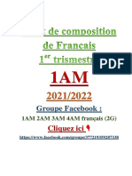1AM Composition de Français Du 1er Trimestre N A